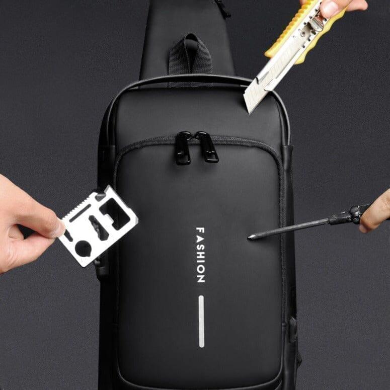 Bolsa Slim Bag™ - Mochila Anti-Furto com Senha USB - Minha loja